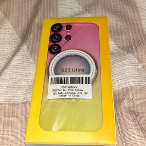 Samsung Galaxy S23 Case with 360° Rotatable Ring Stand